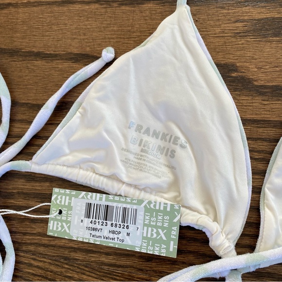 Frankie’s Hypebeast Diamond Velvet Bikini Set, Tatum Top & Katarina Bottom, NWT - Picture 11 of 15